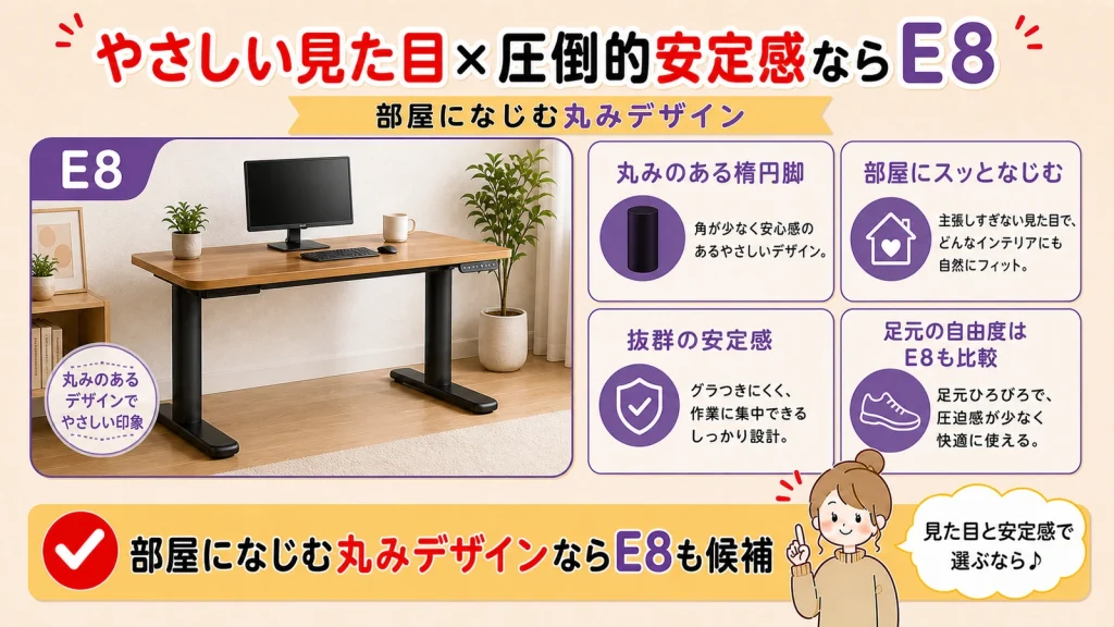 FlexiSpot E8の特徴とおすすめな人
